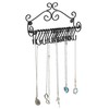 MyGift Necklace Holder Wall Mount, Set of 2 Jewelry Organizer