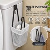 Metal Toilet Paper Holder for Bathroom – No-Drill Wall Mount