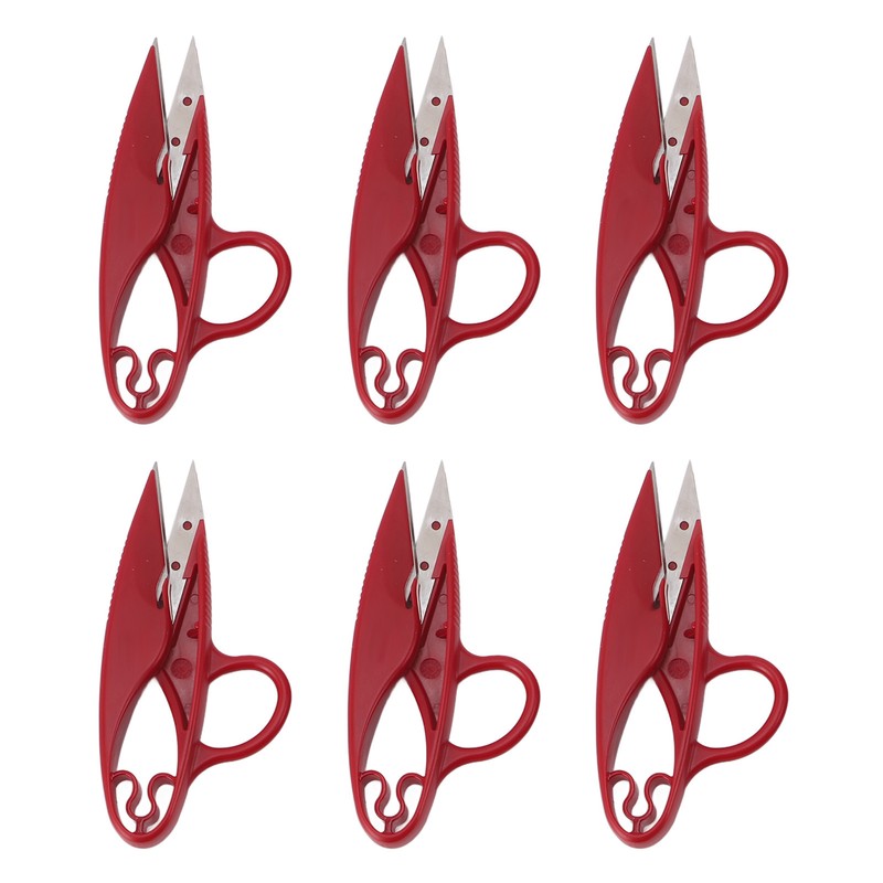 12Pcs Yarn Thread Snips Multifunction Stainless Steel Blade Quick Clip