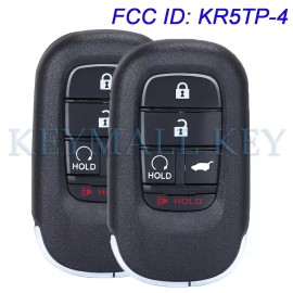 keymall 2 KR5TP-4 Remote Key Fob for Honda Pilot HR-V CR-V Civic 2023 2024 2025