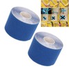 2PCS Athletic Kinesiology Tape 5cm Width 5m Length Muscle Sticker