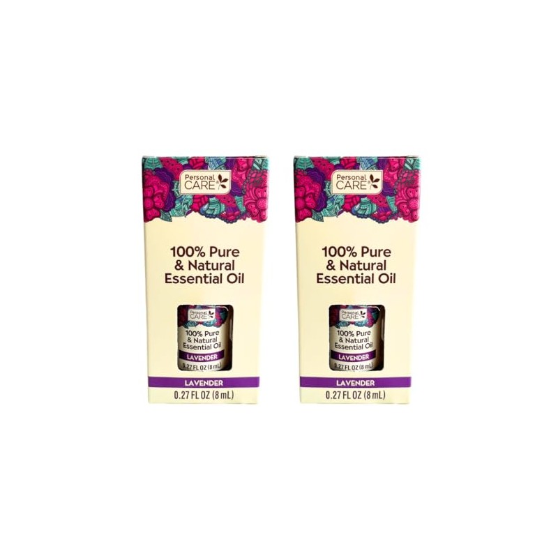 Personal Care Pure Lavender Essential Oil, 0.27 Fl Oz (2
