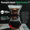 Skull Crusher Infused Ground Coffee with High Caffeine - Rainforest