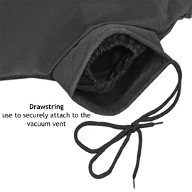 SPARES2GO Debris Collection Bag for MacAllister MBV2800 Garden Vacuum