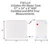 Long Haul RV 9 Gallon Fresh or Gray Water Holding