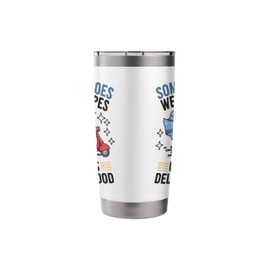 Food Delivery Rider Fast Food Driver Food Chain Courier Stainless Steel Insulated Tumbler
