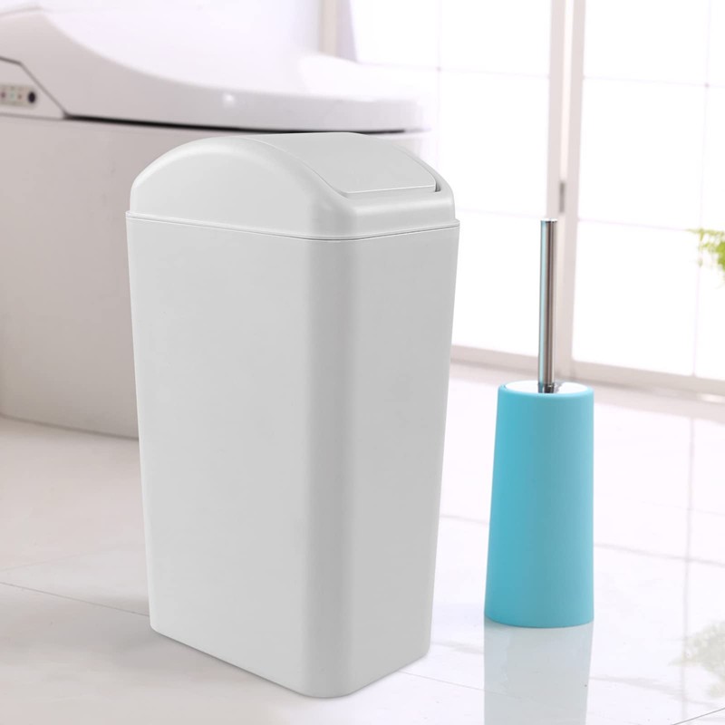 Farmoon Cubo de Basura (14 L), Color Gris