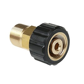 NUZAMAS High Pressure Washer Connector M22 to M15 Thread Brass Internal Thread Hose Pipe Connecting Parts
