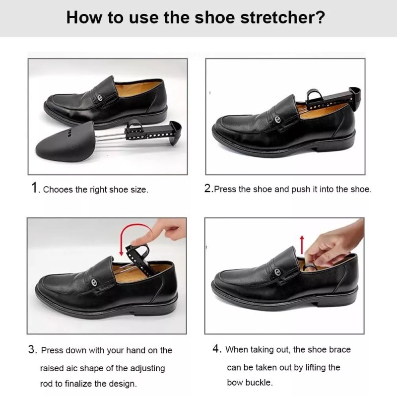 EchoDone 5 Pairs of Shoe Trees I Adjustable Length Shoe