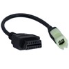 lydesor Obd2 Adapter Fit for Kawasaki Motorcycle 4 Pin to