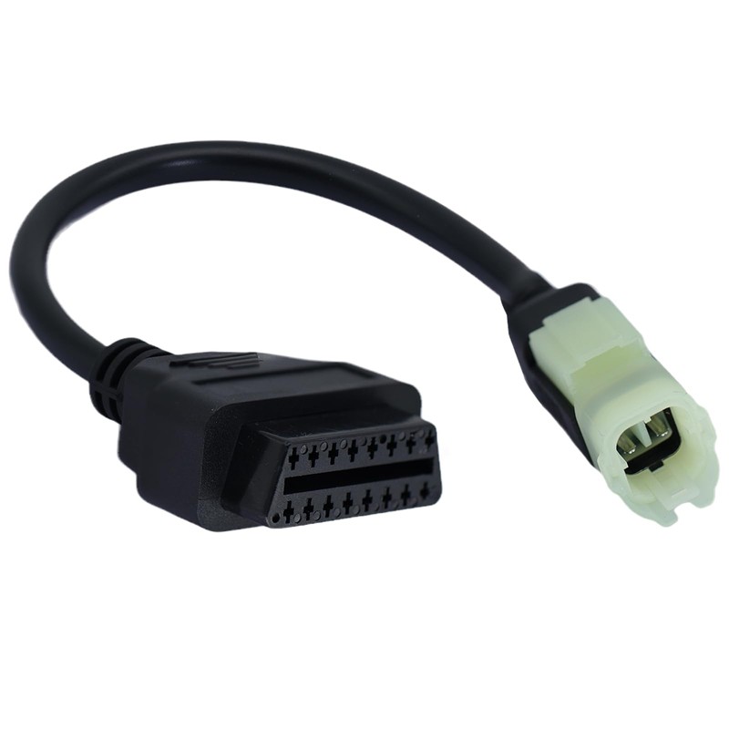 lydesor Obd2 Adapter Fit for Kawasaki Motorcycle 4 Pin to