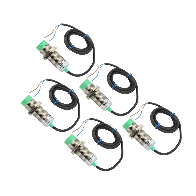 5 Pcs Proximity Sensor 2 Wire Normally Open 10mm Detecting