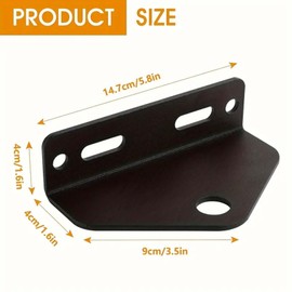 MagiDeal Zero Turn Mower Trailer Hitch Heavy Duty,Universal, Accessories Steel for Gardening Work