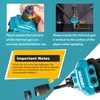 LIBRATON Rivet Nut Tool, 16" Rivnut Tool Kit, Hand Rivet