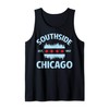 Southside Chicago Flag Skyline Tank Top