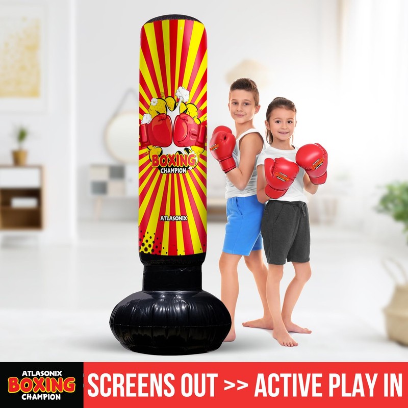 Punching Bag for Kids, Inflatable Punching Bag Kids 8-12 |