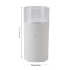 Essential Oil Diffuser 60ml USB Fine Mist 3D Flame Candle