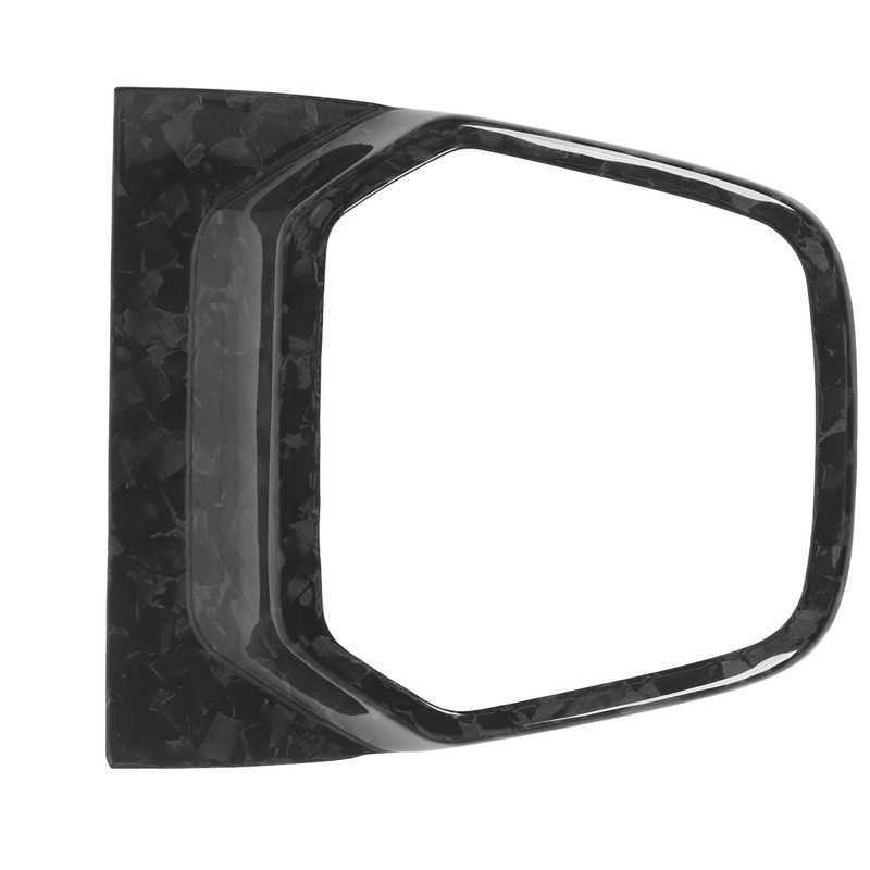 Car Gear Box Cover Trim Carbon Fiber Console Shifter Panel