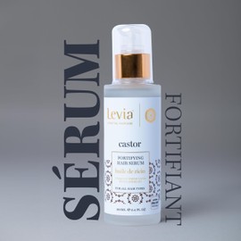 Levia Strengthening Serum with Castor Oil, Strengthens Dry Hair, Protects Against Pollution and Repeated Dyeing, Smooth, Shiny Hair, For All Hair Types, 100 ml