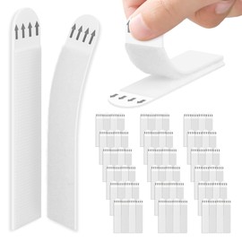 Newthinking No Nails Picture Hanging Strips, 36-Pair Double-Side Photo Frame Hanging Stickers for Wall, Heavy Duty Picture Hanging Canvas Hanger Nail Free Stickers for Wall (36)