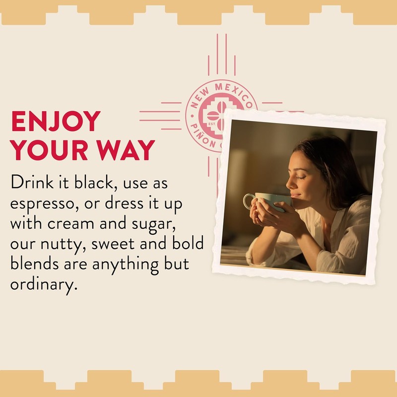 New Mexico Piñon Coffee Naturally Flavored Coffee (Traditional Piñon Whole