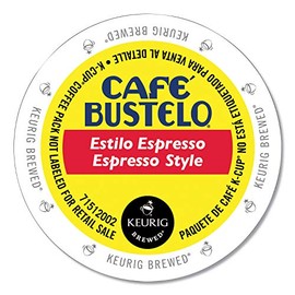 Cafe Bustelo Espresso Style K-Cup for Keurig Brewers, 96 Count