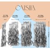 PRETTYSHOP XXL 60 cm Set of 8 Clip-In Extensions Hair