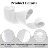White Elastic Band for Sewing 3 Inch Wide Knit Bands