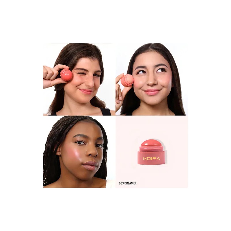 Rubor Moira Soft Blush Balm Tono Del Maquillaje 003 Dreamer