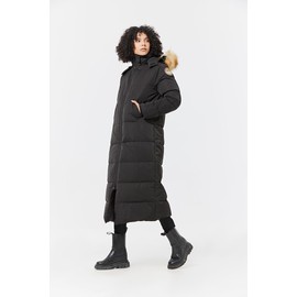 Fitouch Women's Waukee Long Down Parka | 750+ Fill Power Warm Parka | Full-Length Jacket | Extra Long Puffer