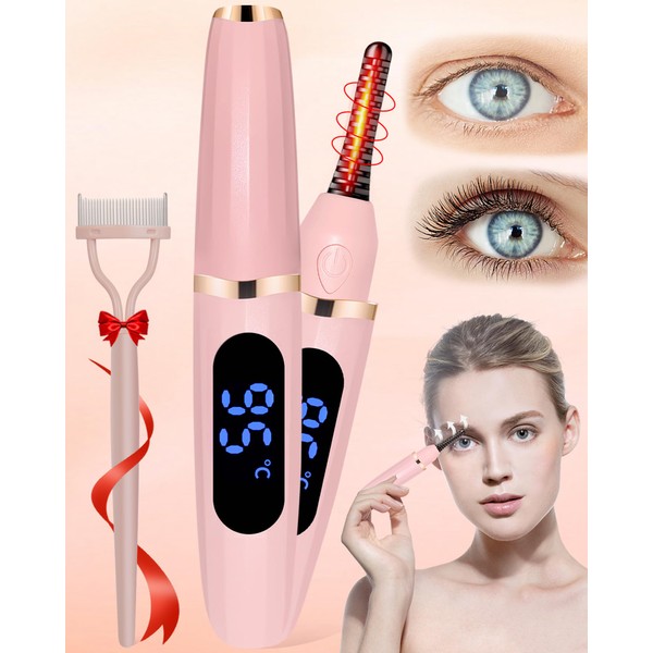 Heated Eyelash Curlers - Eye Lash Curler Heat - Mini