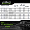 Valeo 178510 Silencio Visioblade Windshield Wiper Blade Set Compatible with