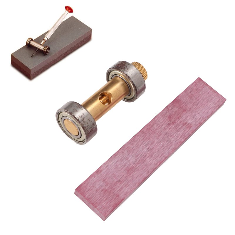 Moofey 3000 Grit Sharpening Stone Set, Watch Screwdriver Sharpener, Sharpening