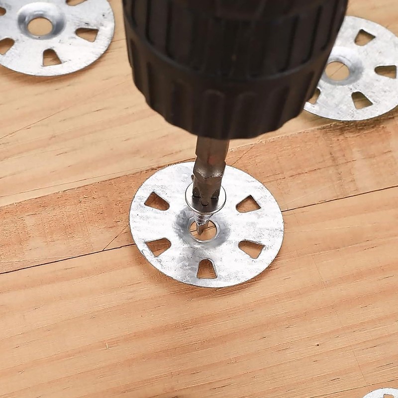 ASelected 300Pcs Easy Fix Washers 6 holes Washers 35mm Diameter