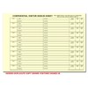 Cherry Carbonless NCR GDPR Compliant Confidential Visitor Sign with CAR