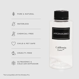 Aroma360 Fragrance Diffuser Oil - Luxury Hotel Inspired - California Love - 200mL