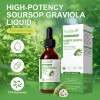 Mullitea Soursop Graviola Extract Drops Plus Vitamin C Immune Support
