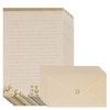 Stationery Paper Envelopes Set Lined 60 Letter Writing Papers and