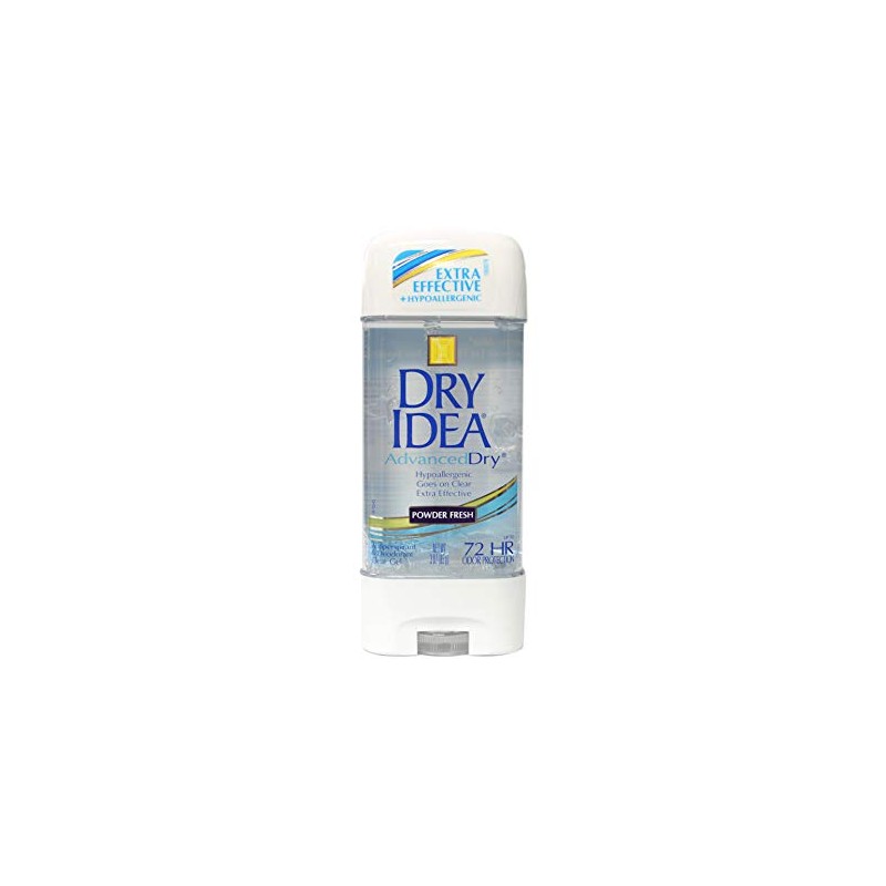 Dry Idea Advanced Dry Antiperspirant & Deodorant Clear Gel, Powder