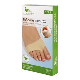 Vital Comfort Bunion Protectors with Gel Cushion - 1 Pair Size S/M