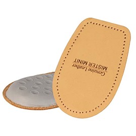 Mr. Minit 504196 Leather Heel Cushion, Beige, Women's, Men's, natural leather