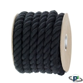 Paracord Planet Twisted Cotton Rope - Choose from 5 Sizes & 24 Colors - Lengths Range from 10'-100' Hanks & 300'-600' Spools