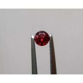 pinnaclediamonds Natural Garnet round shape loose faceted gem 4mm