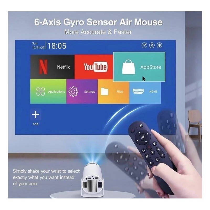 Smart NEW Projector Multimedia Ultra HD High Dynamic Range Smart