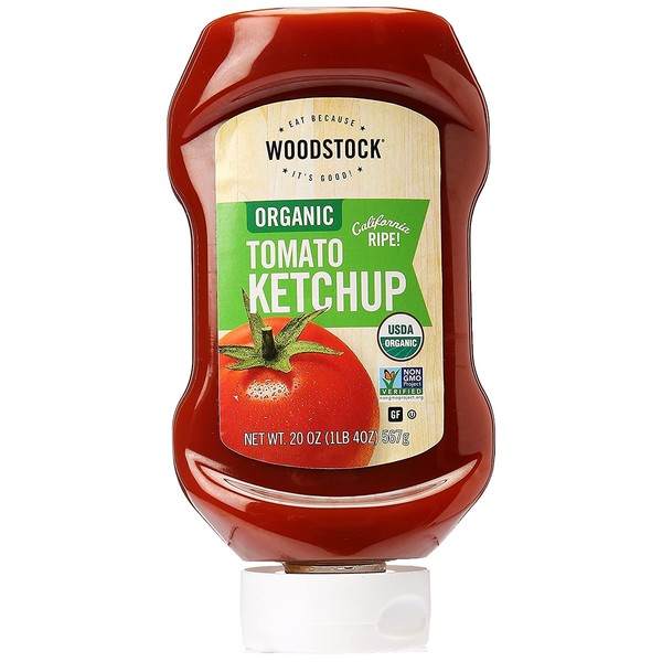 Woodstock Organic Tomato Ketchup, 20 oz