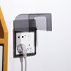 ARTIBETTER Outdoor Electrical Outlet Cover - Weatherproof Plug Protector, Wall