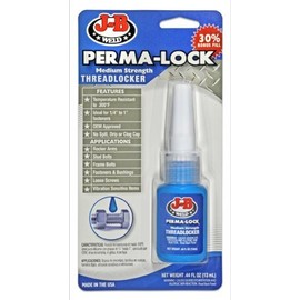 J-B Weld 24213 Perma-Lock Blue Threadlocker - 13 ml Color: Blue Size: 13 Milliliter