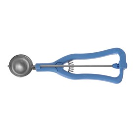 HENDI Ice Cream Scoop, Suitable for Dishwasher, Ice Cream Spoon, Ice Cream Spoon, Ice Cream, 1/40, Diameter 44 mm, Stainless Steel, Polymid, 759264