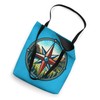 North Star Compass Rose Tote Bag