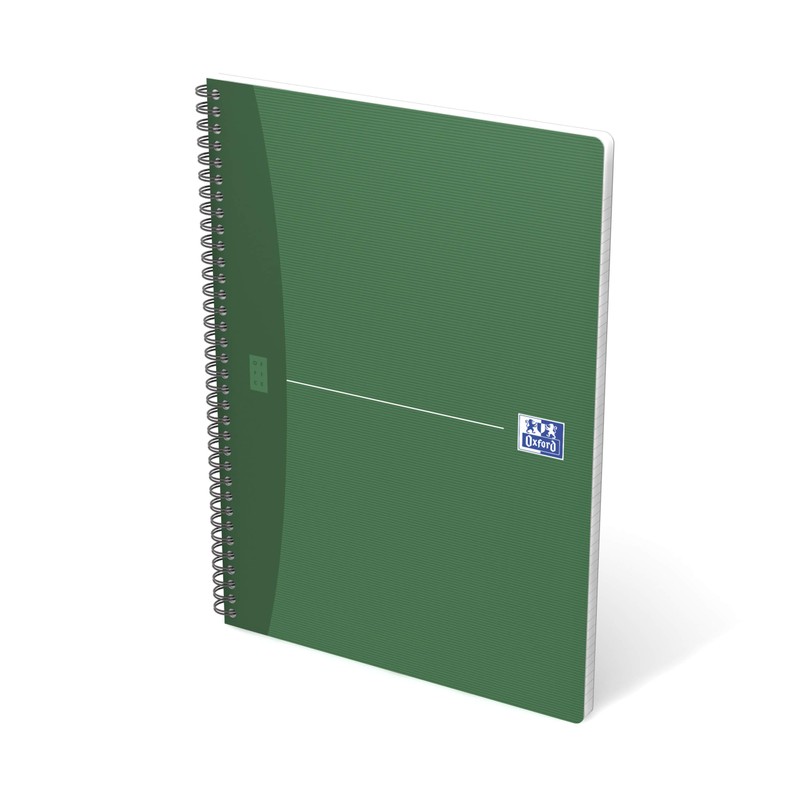 Oxford Essentials 100105331 Spiral Notebook A4 Lined 180 Pages with